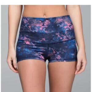 Lululemon Boogie Shorts Rolldown High Waist 0